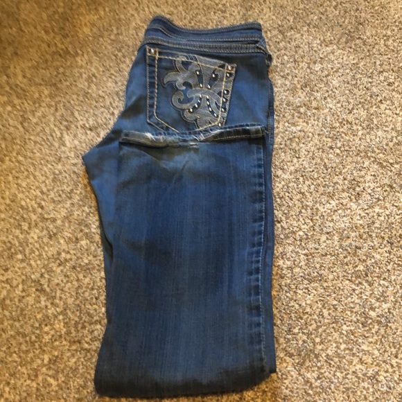 Ariat Turquoise Jeans - Picture 6 of 7